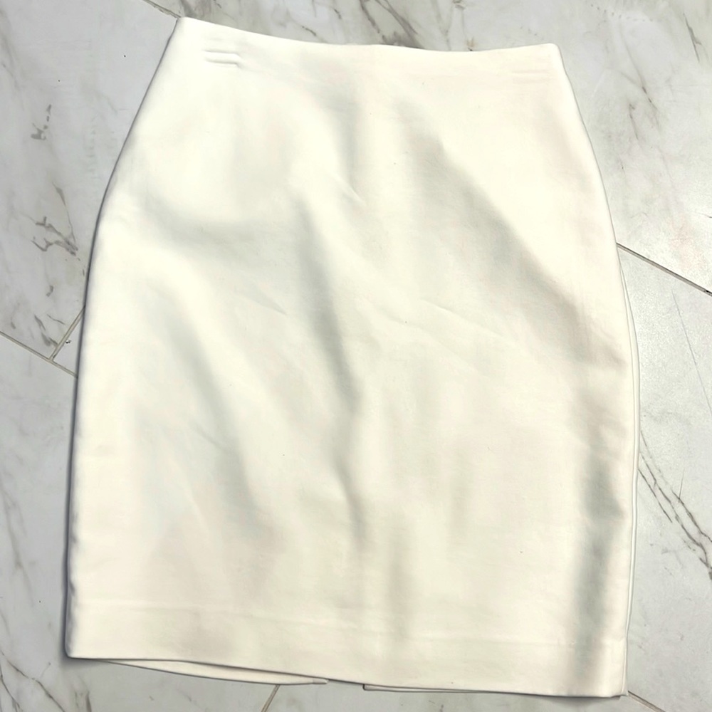 Express White Pencil Skirt